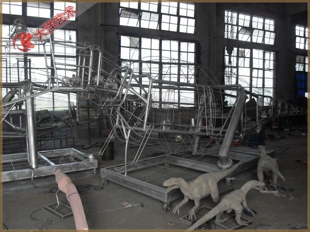 仿真恐龍制作現(xiàn)場-蜥腳類制作現(xiàn)場