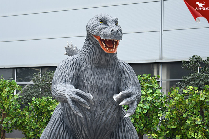 能發(fā)光噴煙的哥斯拉你見過嗎？