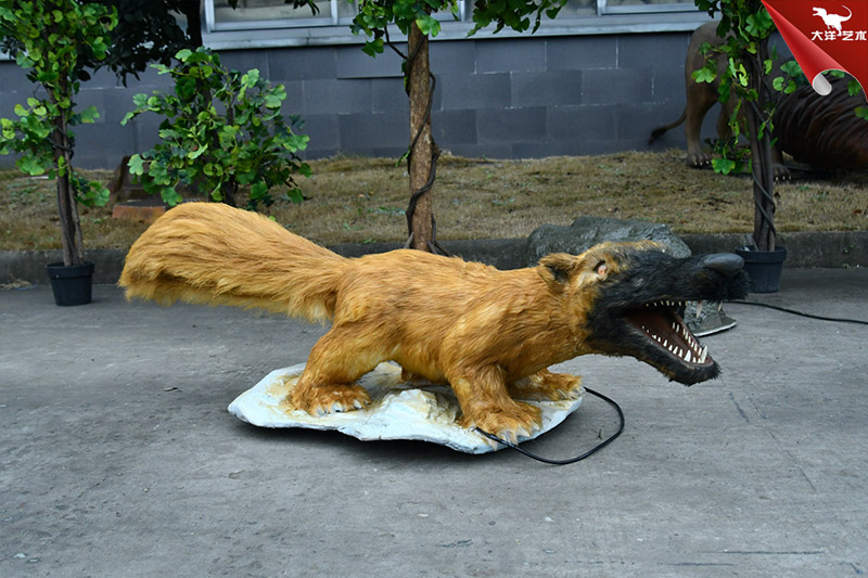 仿真動(dòng)物模型，劍齒松鼠 