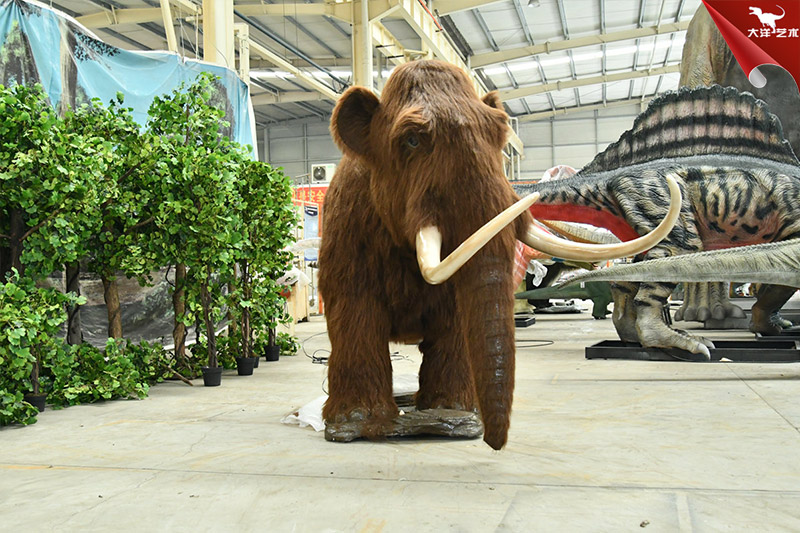 仿真猛犸象，仿真動物模型制作 