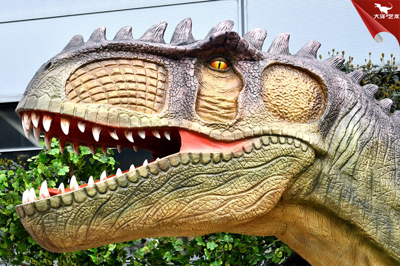 仿真恐龍，南方巨獸龍龍頭