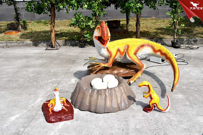 仿真竊蛋龍，仿真恐龍模型租售服務(wù)