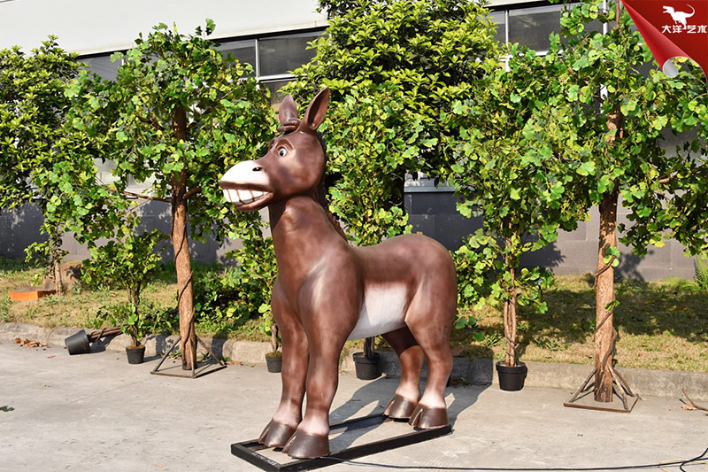 仿真驢，仿真動(dòng)物雕塑，卡通動(dòng)物模型