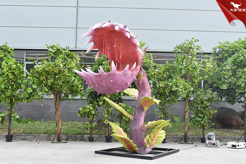 食人花，仿真植物，大型植物模型