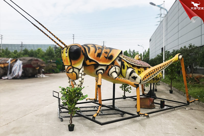 蚱蜢，仿真昆蟲模型制作 