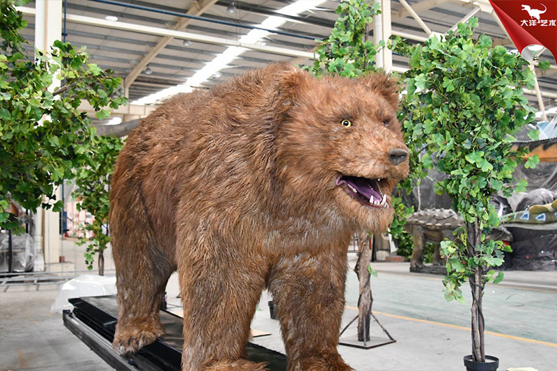 仿真棕熊，仿真熊，動(dòng)物模型制作 