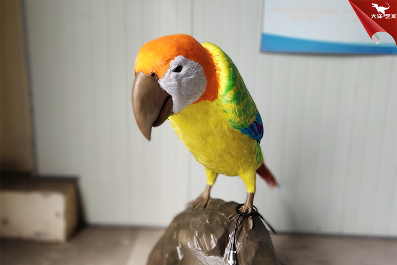 仿真鸚鵡，仿真鳥(niǎo)模型，仿真動(dòng)物模型制作 