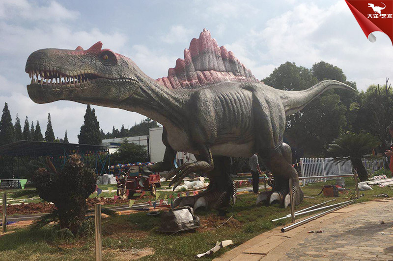 景區(qū)仿真恐龍模型之仿真棘龍 