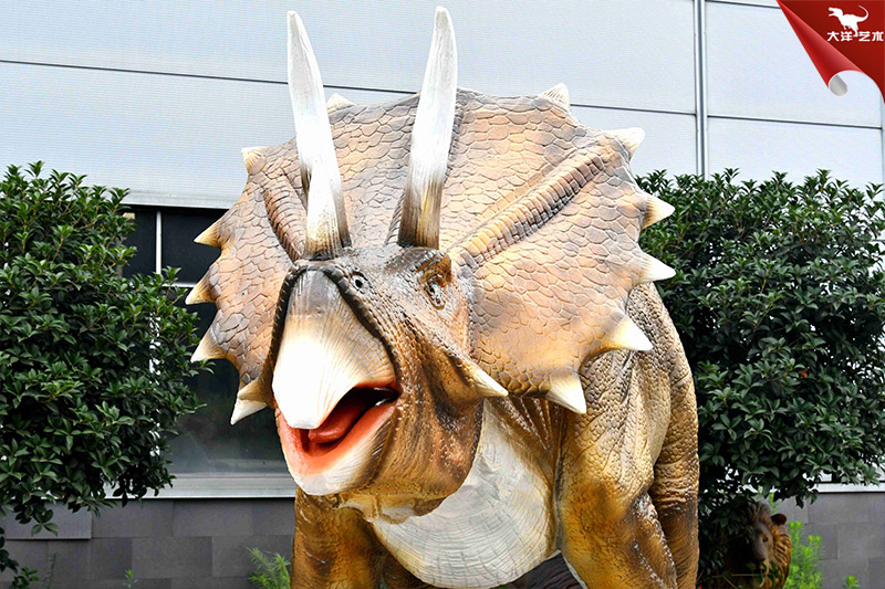 三角龍，大型恐龍仿真模型供應(yīng)商 