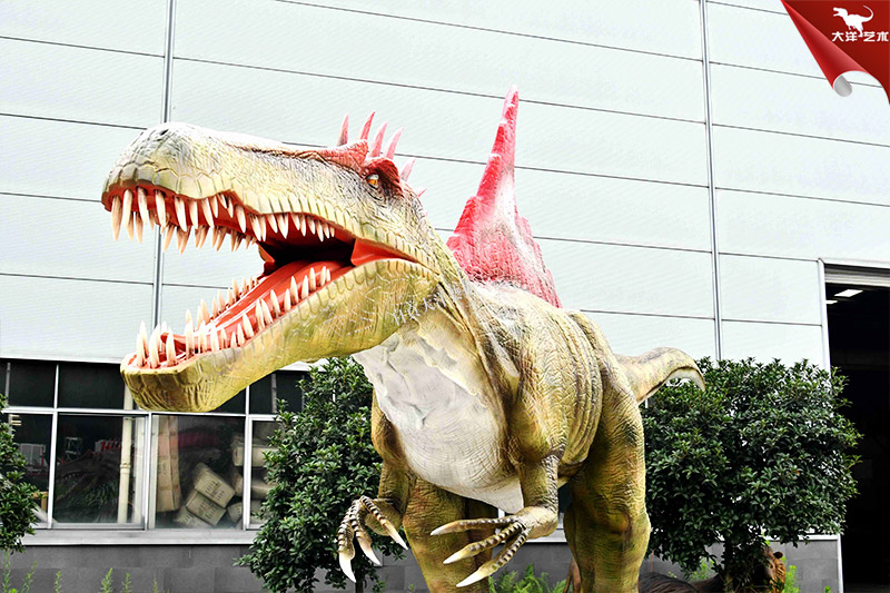 棘龍仿真模型，大型恐龍模型制造商 