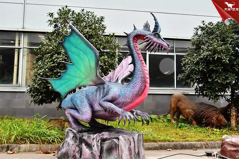 仿真西方龍模型，西方dragon 