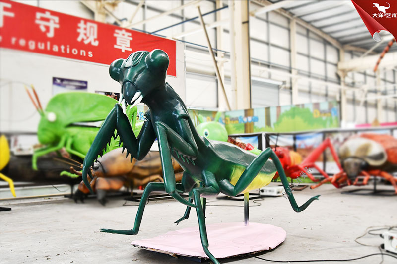 仿真螳螂，大型仿真昆蟲模型 